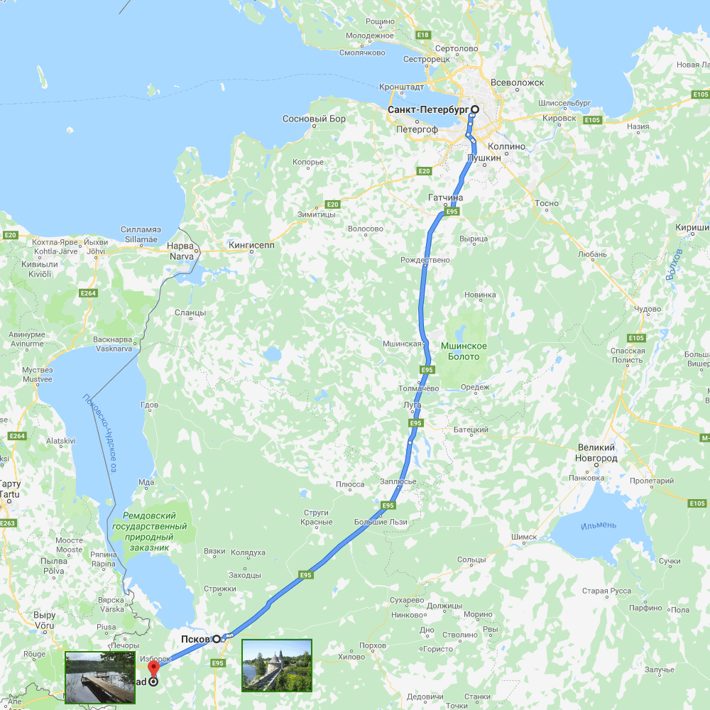День первый: СПб-Любенец
