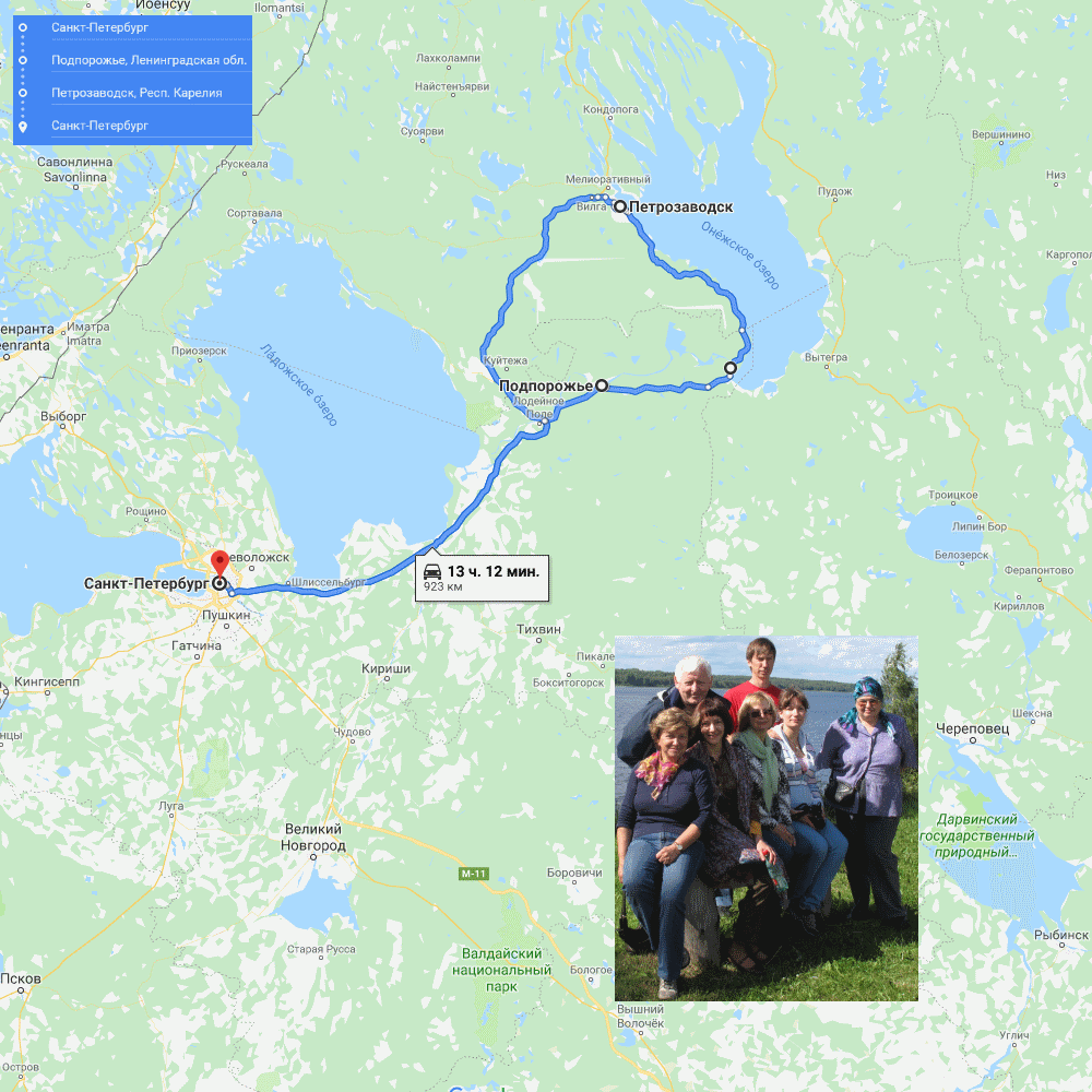 СПб-Петрозаводск-СПб